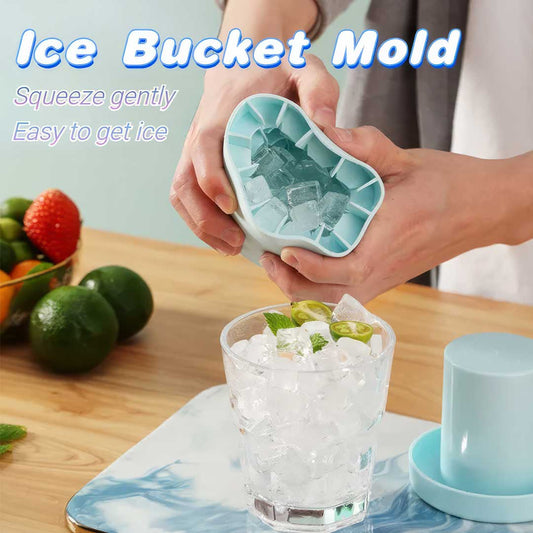 Versatile Quick-Freeze Ice Cube Mold - Perfect for Whiskey, Beverages & DIY Treats